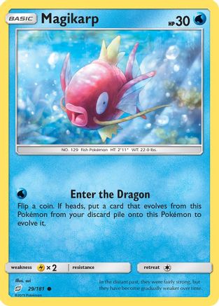 Magikarp (029/181) Reverse Holofoil [Team Up] - Common