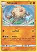 Primeape 072/181  - Reverse Holofoil SM  Team Up - Rare