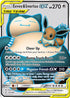 Eevee & Snorlax GX (Full Art) (171/181) Holofoil [Team Up] - Ultra Rare