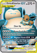 Eevee & Snorlax GX (Full Art) (171/181) Holofoil [Team Up] - Ultra Rare