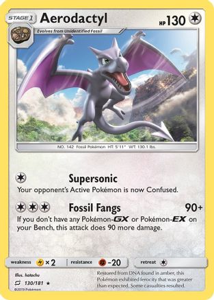 Aerodactyl (130/181) [Team Up] - Rare