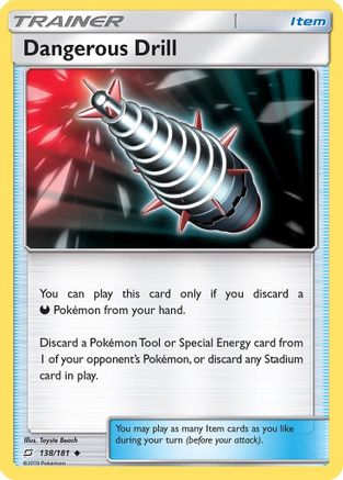 Dangerous Drill (138/181) [Team Up] - Uncommon