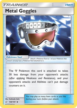 Metal Goggles (148/181) [Team Up] - Uncommon