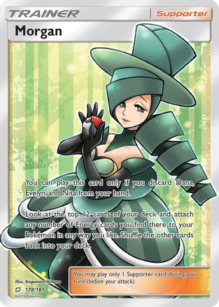 Morgan (Full Art) (178/181) Holofoil [Team Up] - Ultra Rare