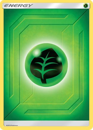 Grass Energy (2019 Unnumbered) Reverse Holofoil [Team Up] - Common