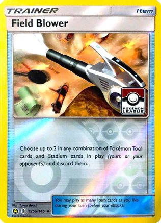 Field Blower (Pokemon League) (125a/145) Reverse Holofoil [League & Championship Cards] - Promo