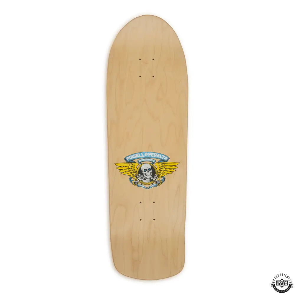 Stacy Peralta Autographed Powell Peralta Old School Ripper Blue Skateboard Deck (Upper Deck Authenticated)