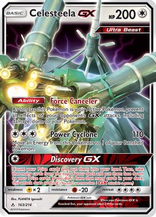 Celesteela GX (163/214) Holofoil [Unbroken Bonds] - Ultra Rare