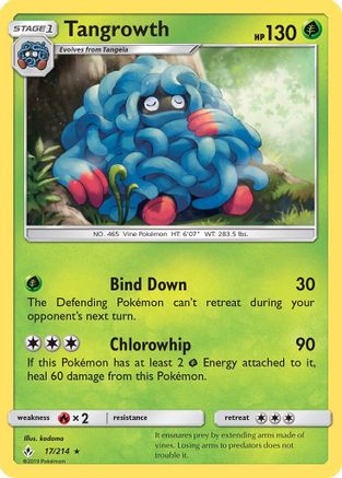 Tangrowth (17/214) [Unbroken Bonds] - Rare