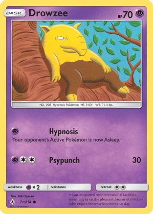 Drowzee (071/214) [Unbroken Bonds] - Common