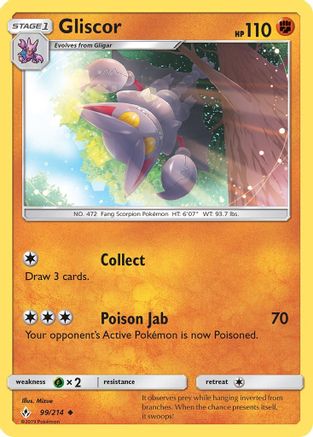 Gliscor (99/214) [Unbroken Bonds] - Uncommon