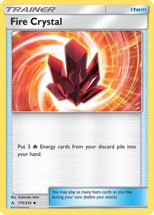 Fire Crystal (173/214) [Unbroken Bonds] - Uncommon