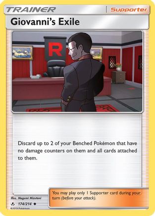Giovanni's Exile (174/214) [Unbroken Bonds] - Uncommon