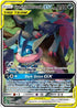 Greninja & Zoroark GX (201) (Alternate Full Art)/214  - Holofoil SM  Unbroken Bonds - Ultra Rare