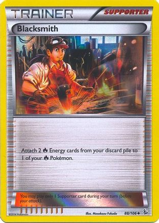 Blacksmith (Sheen Holo) (088/106) Reverse Holofoil [Miscellaneous Cards & Products] - Promo