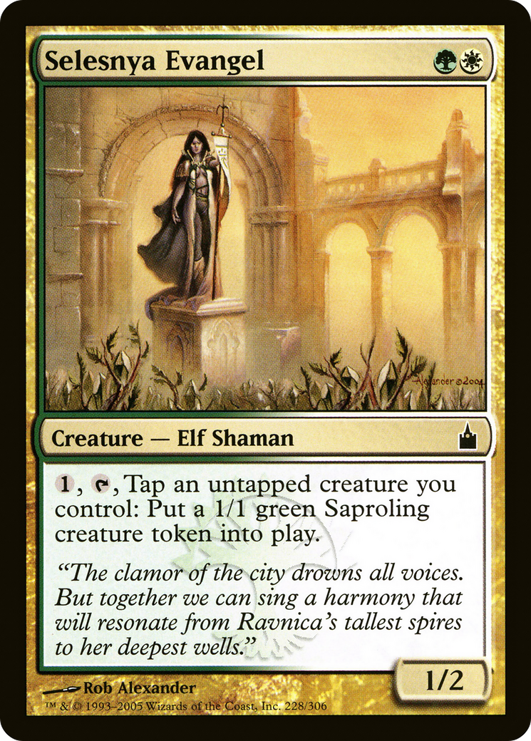 Selesnya Evangel (RAV-228) - Ravnica: City of Guilds Foil