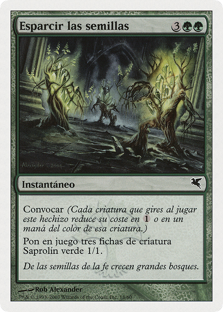 Scatter the Seeds (Spanish) - 