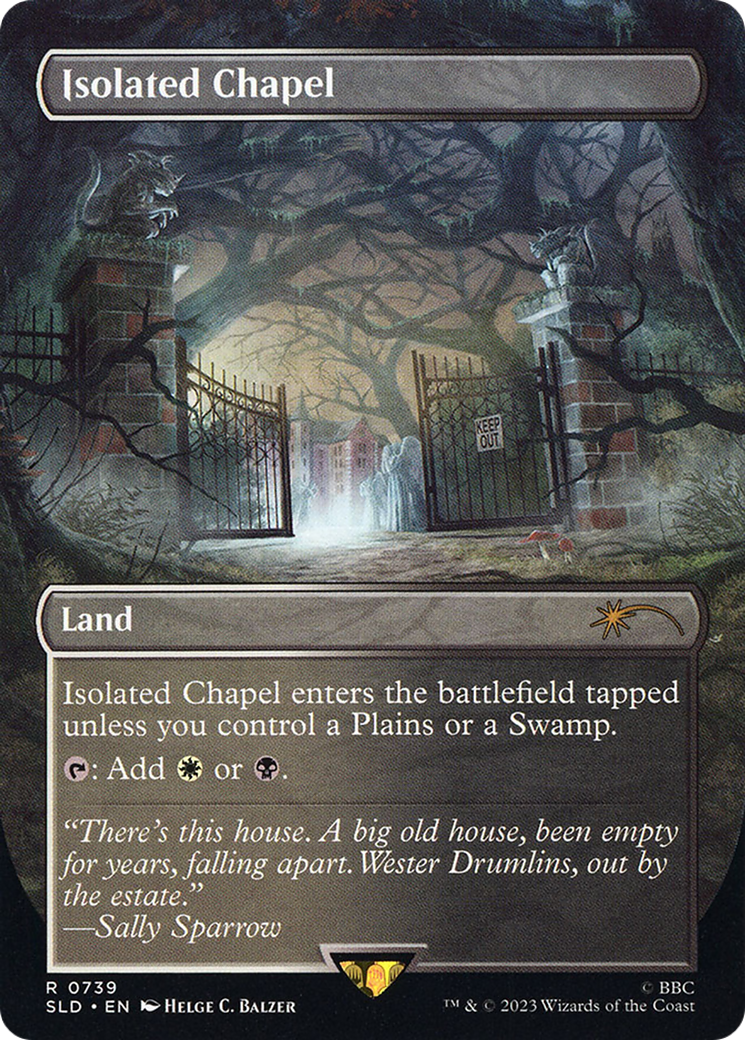 Isolated Chapel (SLD-739) - Secret Lair Drop (Borderless) Foil
