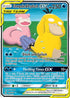 Slowpoke & Psyduck GX (Alternate Full Art)/236  - Holofoil SM  Unified Minds - Ultra Rare