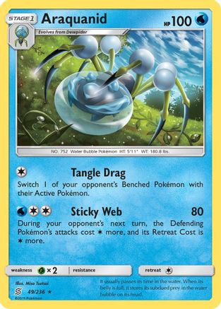 Araquanid (49/236) Reverse Holofoil [Unified Minds] - Rare