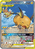 Raichu & Alolan Raichu GX (Alternate Full Art)  - Holofoil SM  Unified Minds - Ultra Rare