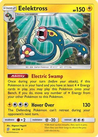 Eelektross (66/236) Holofoil [Unified Minds] - Holo Rare