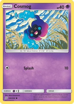 Cosmog (100/236) Reverse Holofoil [Unified Minds] - Common