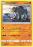 Terrakion  - Reverse Holofoil SM  Unified Minds - Holo Rare