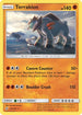 Terrakion  - Reverse Holofoil SM  Unified Minds - Holo Rare