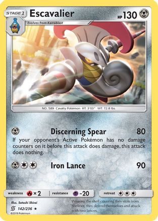 Escavalier (142/236) [Unified Minds] - Rare