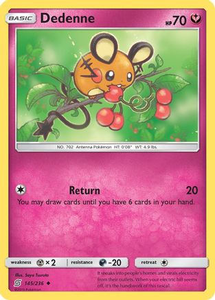 Dedenne (145/236) [Unified Minds] - Uncommon