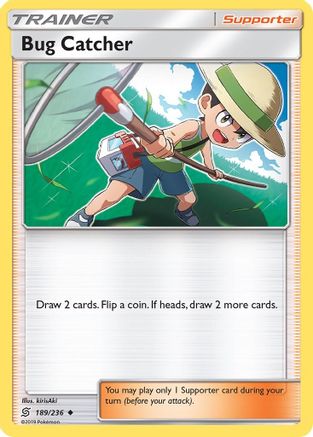 Bug Catcher (189/236) Reverse Holofoil [Unified Minds] - Uncommon