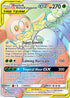 Rowlet & Alolan Exeggutor GX (Secret)  - Holofoil SM  Unified Minds - Secret Rare