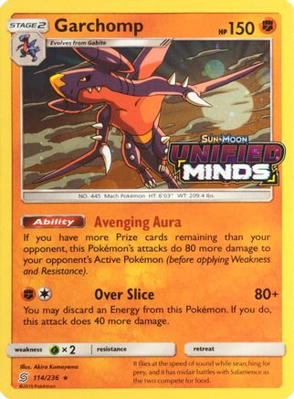 Garchomp (Cosmos Holo) (114/236) Holofoil [Miscellaneous Cards & Products] - Promo