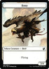 Bird (001) // Sculpture Double-Sided Token (C19-1 // 24) - Commander 2019