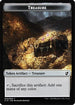 Treasure // Human Double-Sided Token (C19-25 // 3) - Commander 2019