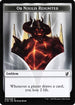 Emblem - Ob Nixilis Reignited // Zombie (010) Double-Sided Token (C19-29 // 10) - Commander 2019