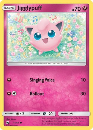 Jigglypuff (041/68) [Hidden Fates] - Common