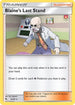 Blaine's Last Stand (052/68) Reverse Holofoil [Hidden Fates] - Rare