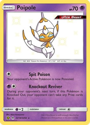 Poipole (SV19/94) Holofoil [Hidden Fates Shiny Vault] - Shiny Holo Rare