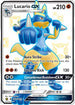 Lucario GX (SV64/94) Holofoil [Hidden Fates Shiny Vault] - Shiny Holo Rare