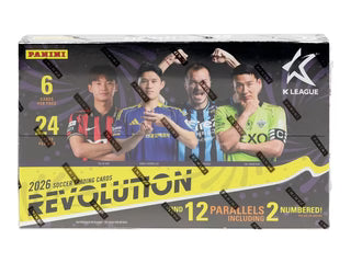 2026 Panini Revolution K-League Soccer Hobby Box