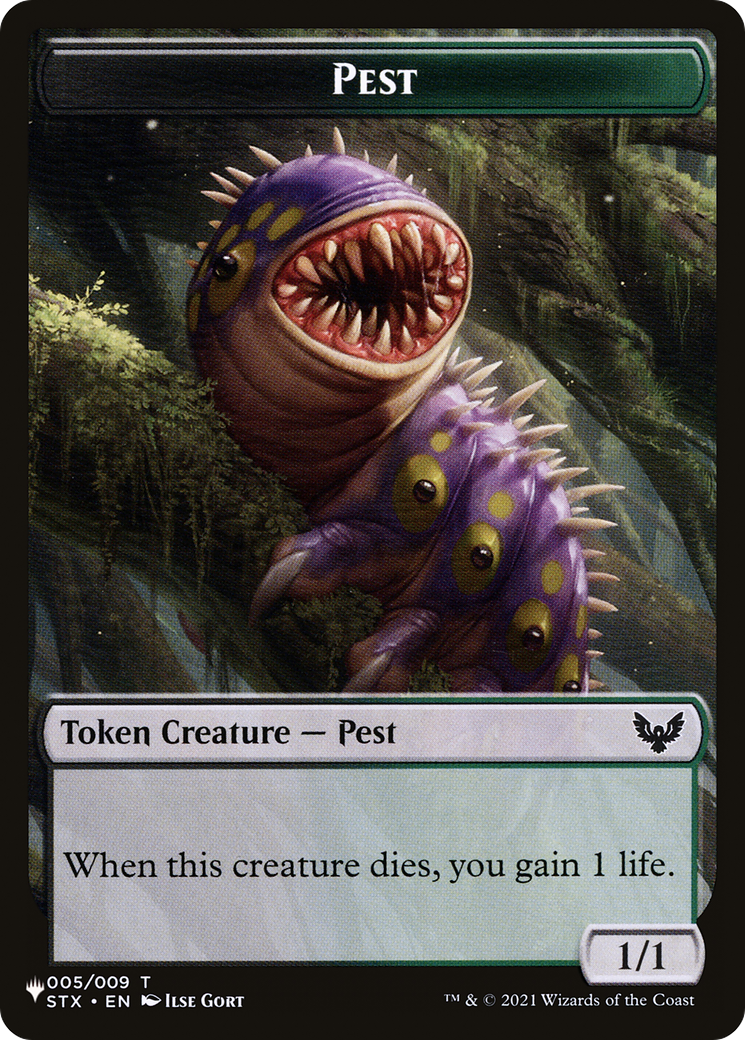 Pest (PLST-TSTX-5) - The List