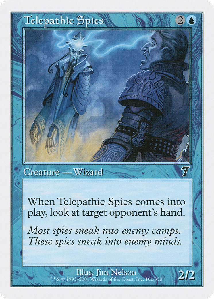Telepathic Spies (7ED-101) - 7th Edition