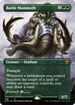 Battle Mammoth (Borderless) (KHM-298) - Kaldheim Foil