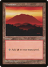 Mountain (Red) (MIR-) - Mirage