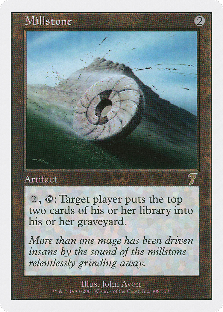 Millstone (7ED-308) - 7th Edition Foil
