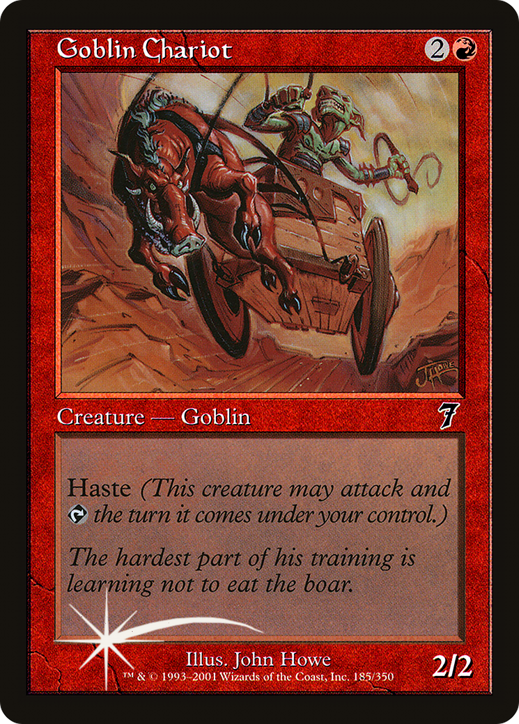 Goblin Chariot (7ED-185) - 7th Edition