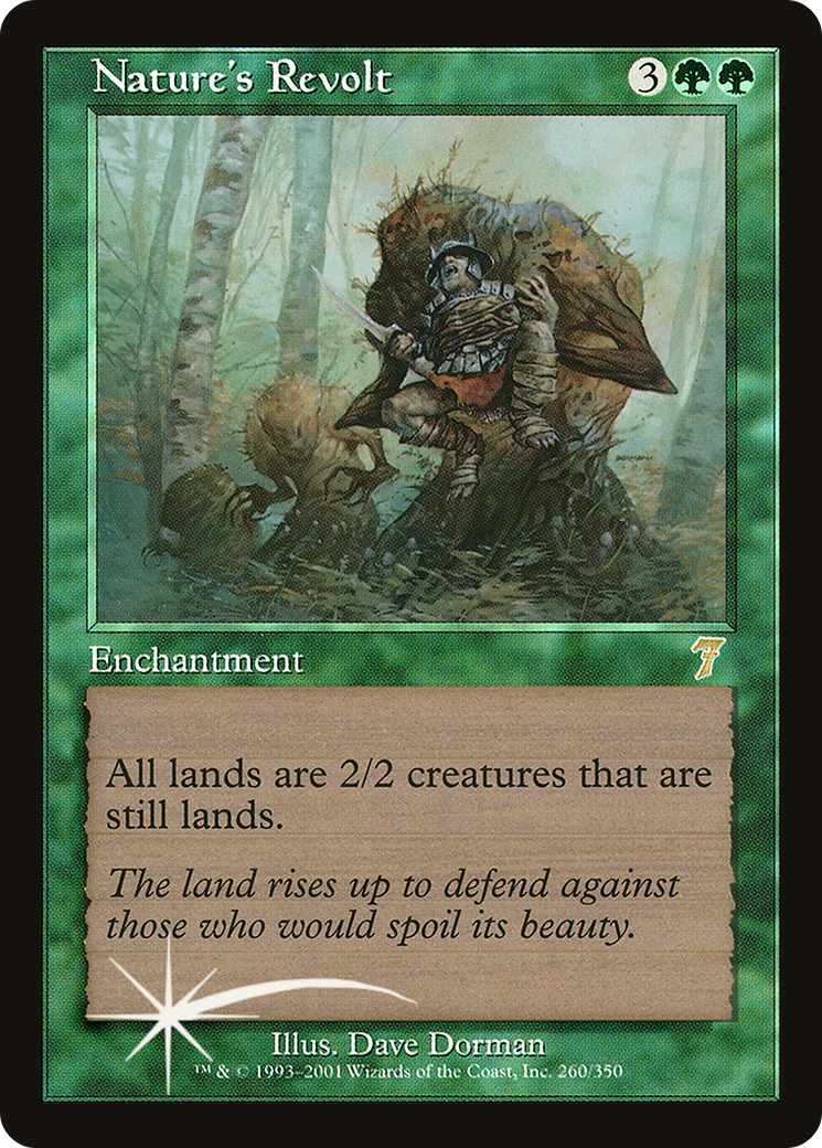 Nature's Revolt (7ED-260) - 7th Edition