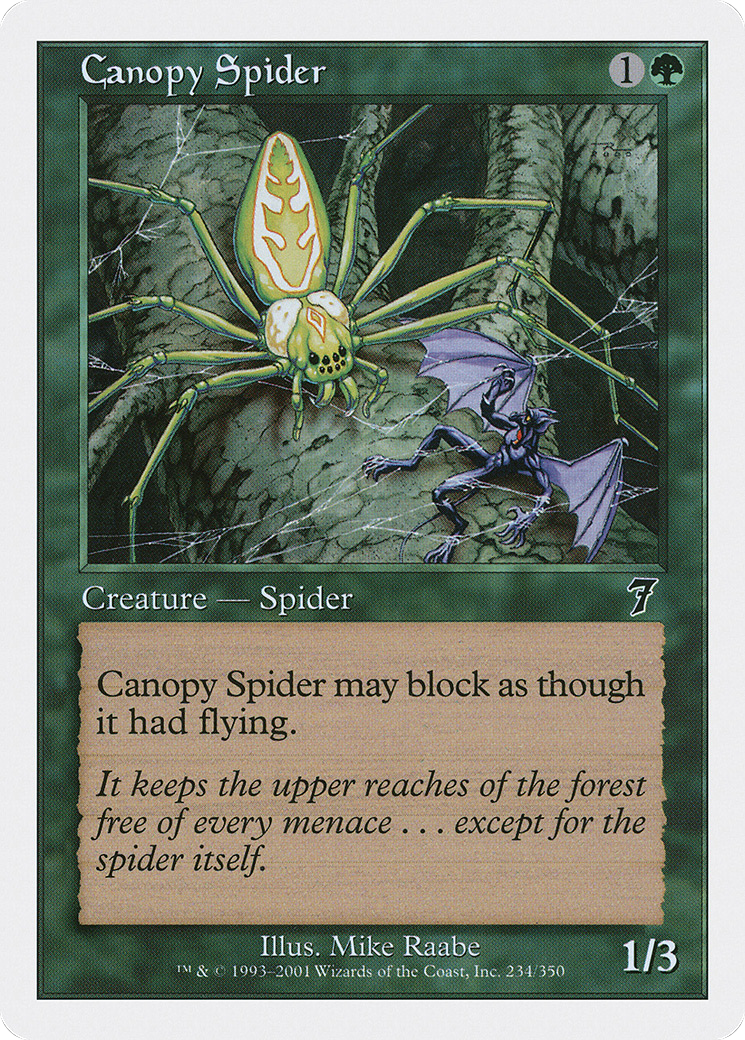 Canopy Spider (7ED-234) - 7th Edition